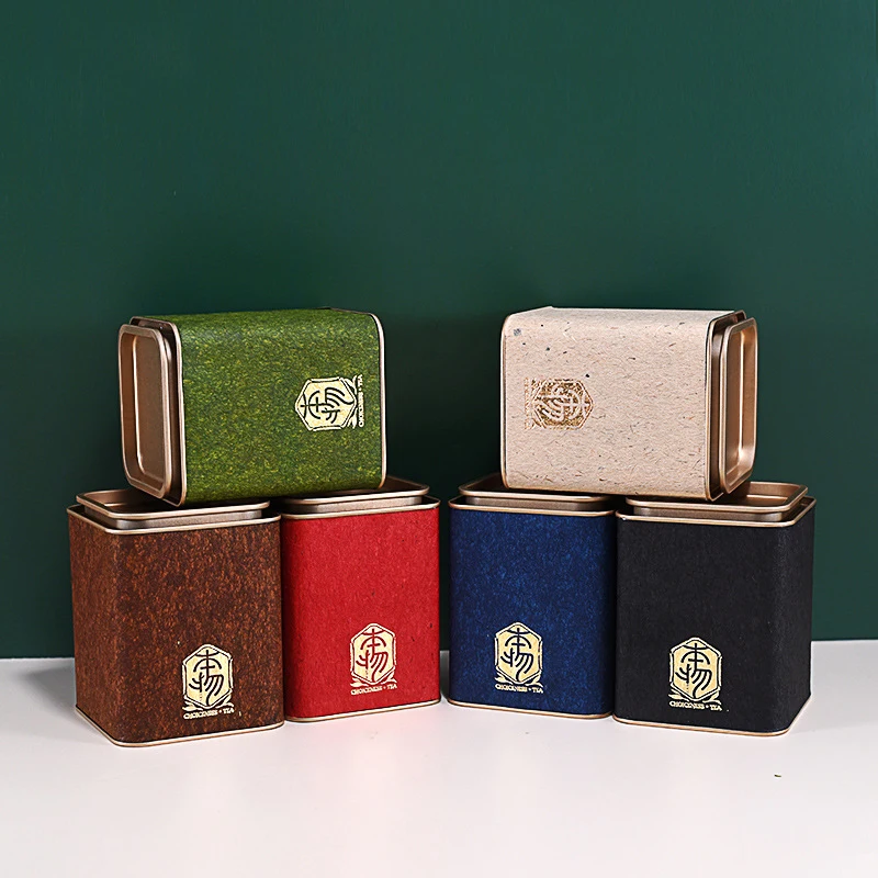 茶錫コンテナ正方形金属茶保存瓶ジャスミン茶コーヒーシュガー臭 - Coffee Jasmine Tea のレビューと価格