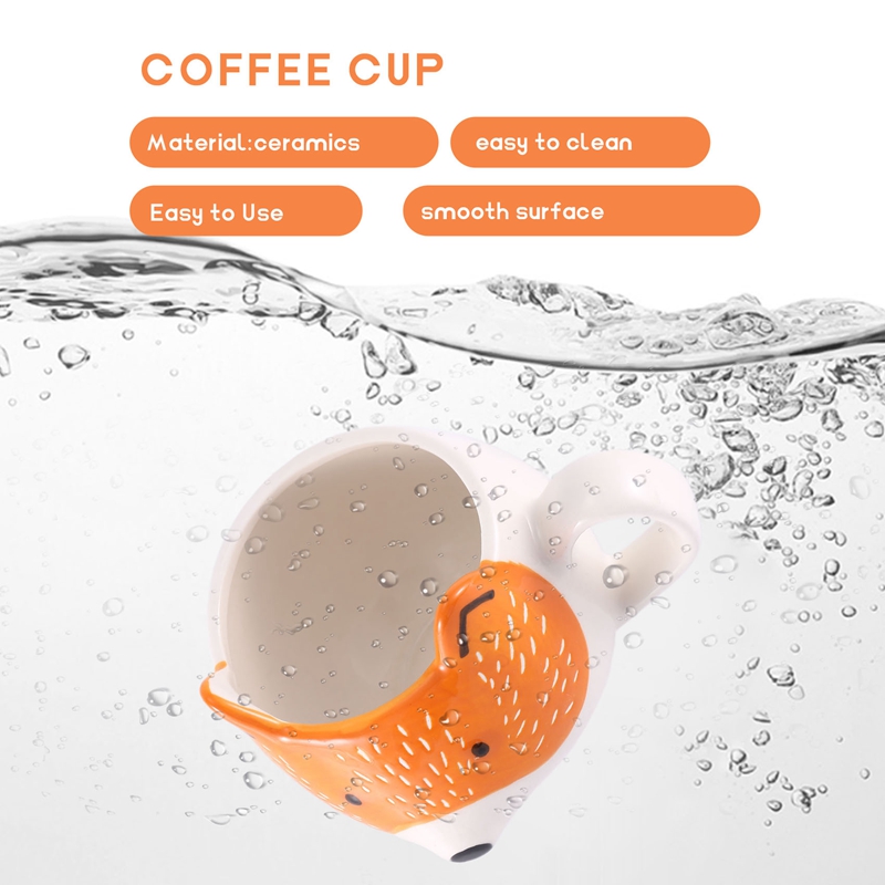 セラミックコーヒーカップ漫画型カップ動物柄ホームキッチンオフ - Coffee & Tea Haus のレビューと価格