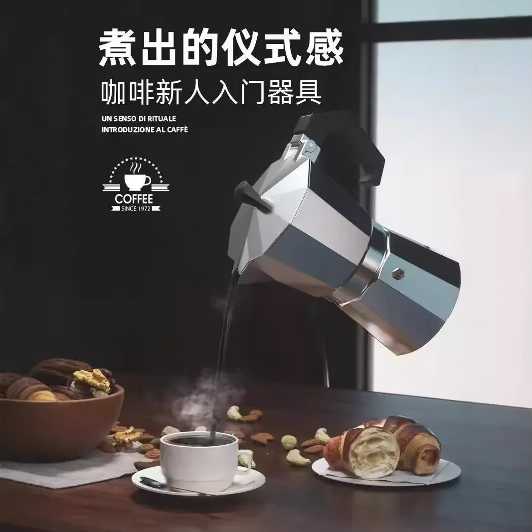 コーヒーメーカー モカポット 50ml-600ml ステンレ - Moka Pot Stove のレビューと価格