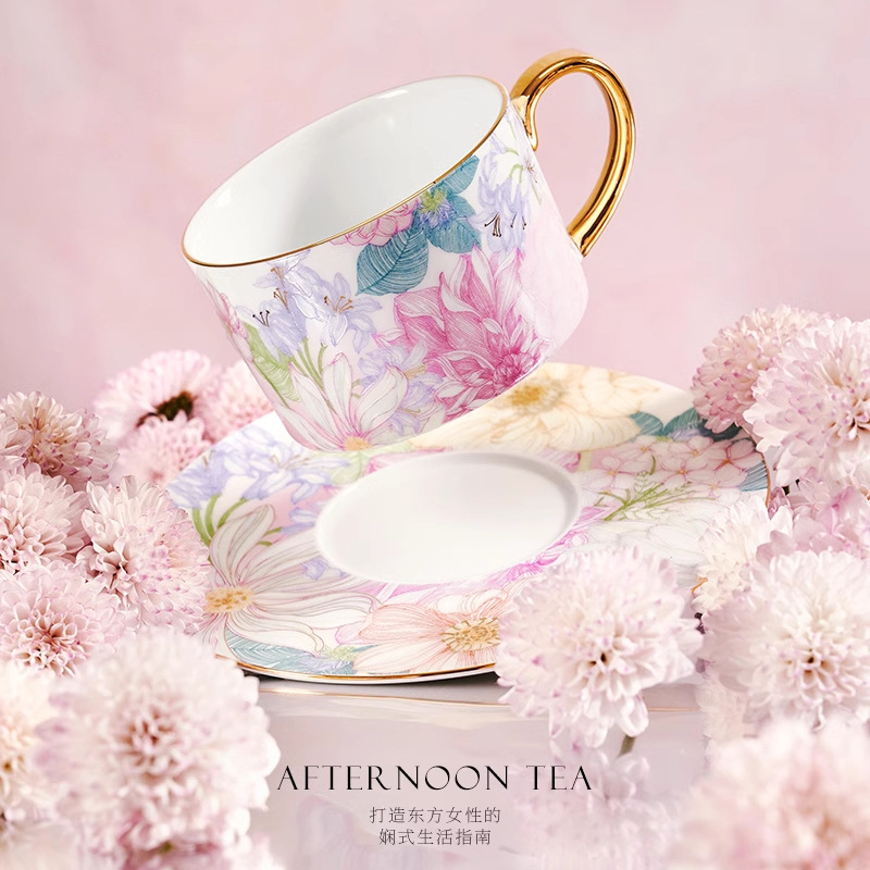 Yjq景徳鎮陶磁器製ワンポット四杯コーヒーカップ＆ソーサーア - Tea Coffee Pot Set のレビューと価格