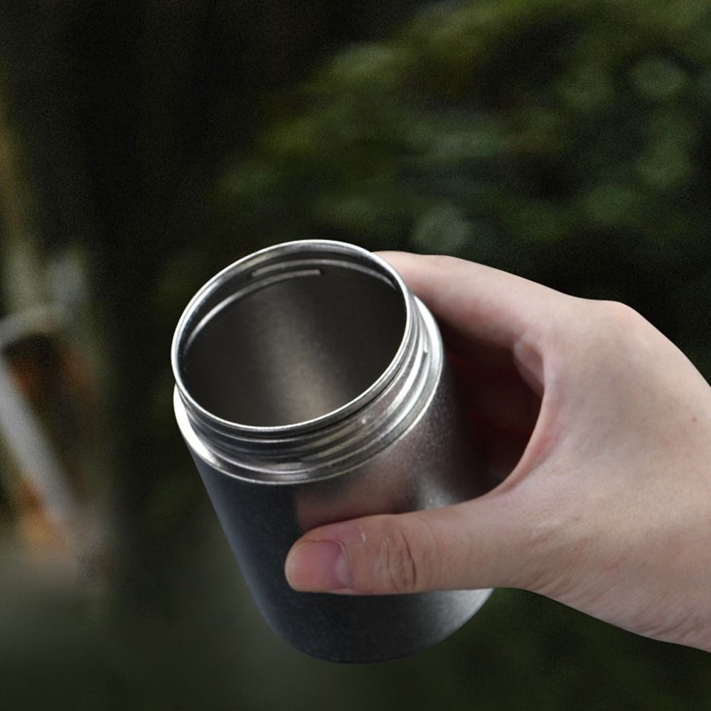 ポータブル純チタン茶缶 260 ミリリットル大容量密封茶缶防 - Coffee Tea Jug のレビューと価格